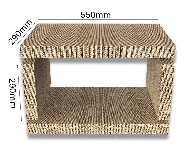 2-in-1 Cat Scratcher House